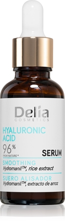 Delia Cosmetics Hyaluronic Acid Mjukgörande serum för ansikte