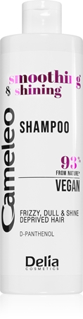Delia Cosmetics Cameleo Smoothing & Shining glättendes Shampoo für unnachgiebige und strapaziertes Haar