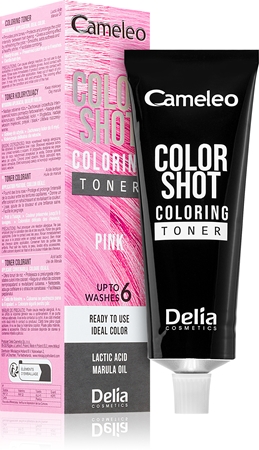 Delia Cosmetics Cameleo Color Shot toner couleur pour cheveux