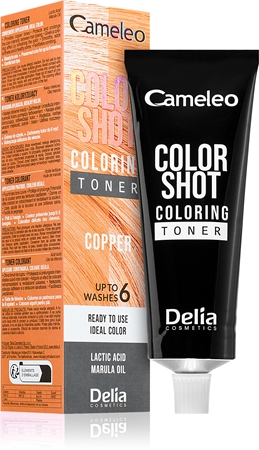 Delia Cosmetics Cameleo Color Shot színes festék hajra