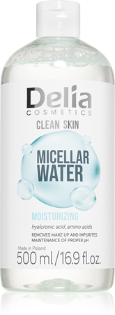 Delia Cosmetics Clean Skin micelární voda s hydratačním účinkem