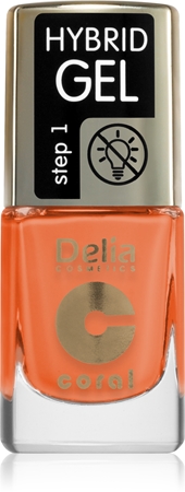 Delia Cosmetics Coral Nail Enamel Hybrid Gel gel lak za nokte