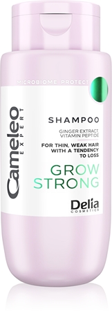 Delia Cosmetics Cameleo Expert Grow Strong Shampoo Fortifying Shampoo for Weak Hair Prone to Falling Out