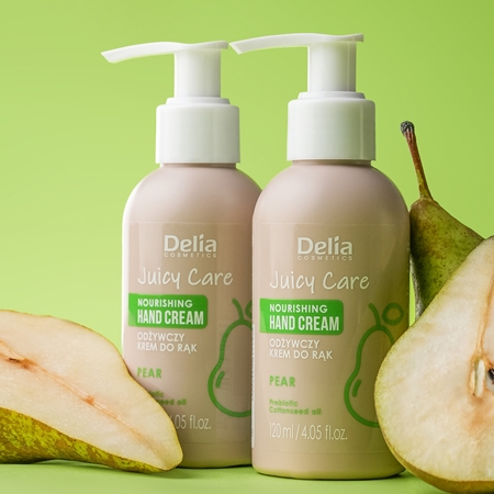 Delia Cosmetics Juicy Care Pear Nutritive Cream for hands
