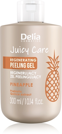 Delia Cosmetics Juicy Care Pineapple Body Scrub with regenerative effect