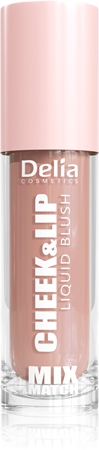 Delia Cosmetics Mix&Match Cheek & Lip Liquid Blush blush liquido per labbra e guance