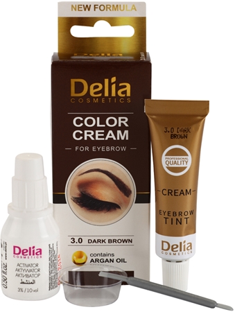 Delia Cosmetics Argan Oil Farbe für die Augenbrauen