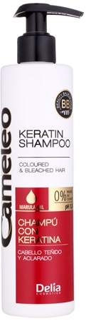 Delia Cosmetics Cameleo BB Keratine Shampoo voor Gekleurd en Highlighted Haar