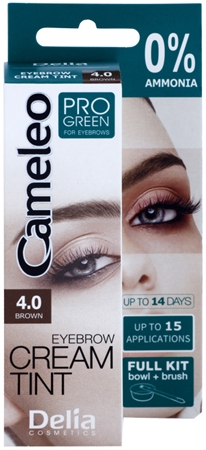 Delia Cosmetics Cameleo Pro Green Brow Color Ammonia - Free