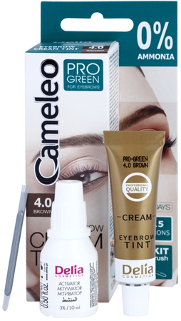 Delia Cosmetics Cameleo Pro Green Brow Color Ammonia - Free