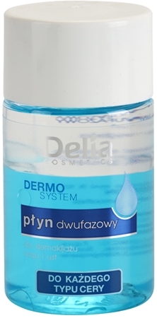 Delia Cosmetics Dermo System dvoufázový odličovač na oční okolí a rty