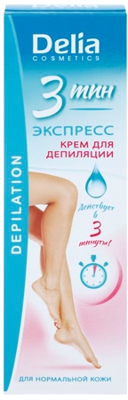 Delia Cosmetics Depilation Fast Working creme depilatório para pernas
