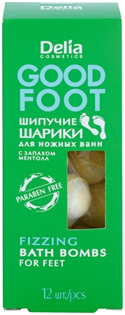 Delia Cosmetics Good Foot boules de bain effervescentes pieds