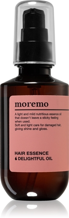 moremo Hair Essence Delightful Oil lehký olej na suché konečky vlasů