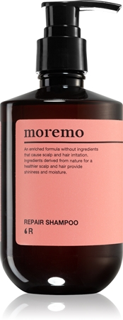 moremo Repair Shampoo R βαθιά αποκαταστατικό σαμπουάν για κατεστραμμένα και εύθραυστα μαλλιά