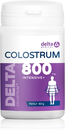 Delta Medical Delta Colostrum® 800mg Perly granulát na podporu imunitného systému
