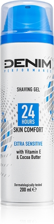 Denim Performance Extra Sensitive gel per rasatura per uomo