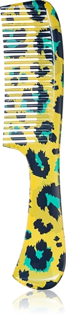 Denman DPC6 Rake Comb Deluxe Leopard hřeben na vlasy