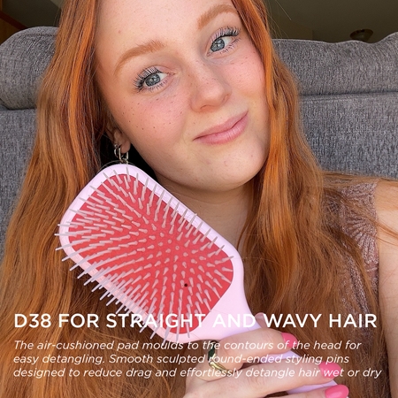 Denman Detangling D38 The Detangling & Styling Paddle Large Paddle Brush for long hair