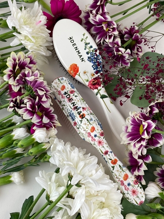 Denman Floral Fantasies D81M Style & Shine Brush brosse à cheveux