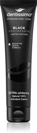 Dentissimo Toothpaste Black Zwarte Whintening Tandpasta