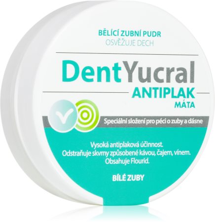 DentYucral Antiplaca polvere dentale sbiancante