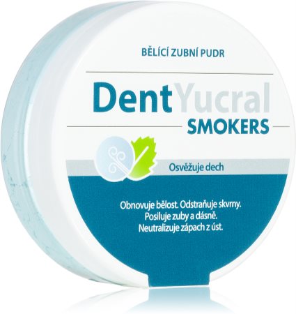 DentYucral Smokers bělicí zubní pudr