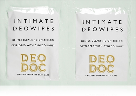 DeoDoc DeoWipes Jasmine Pear Intim vådservietter