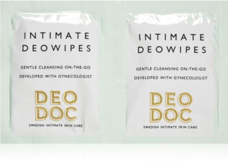 DeoDoc DeoWipes Jasmine Pear salviette per l'igiene intima