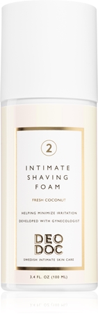 DeoDoc Intimate Shaving Foam schiuma da barba per le parti intime