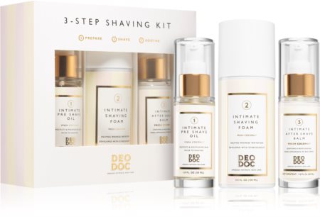 DeoDoc 3 Step Shaving Kit kit de rasage