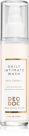 DeoDoc Daily Intimate Wash Fresh Coconut gel para higiene íntima