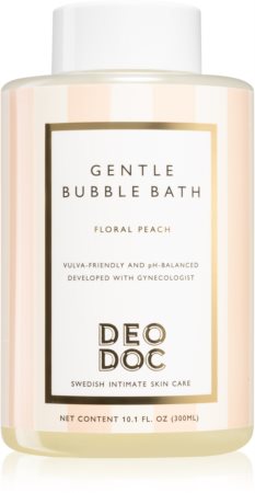 DeoDoc Gentle Bubble Bath Badschuim  voor Intieme Hygiëne