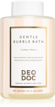 DeoDoc Gentle Bubble Bath Kylpyvaahto Intiimihygieniaan