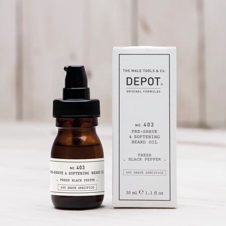 DEPOT 400 SHAVE SPECIFICS NO. 403 PRE-SHAVE & SOFTENING BREAD OIL олія перед голінням