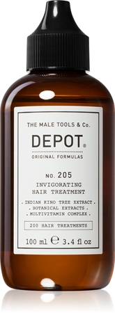 DEPOT 200 HAIR TREATMENTS NO. 205 INVIGORATING HAIR TREATMENT подхранващ серум против косопад