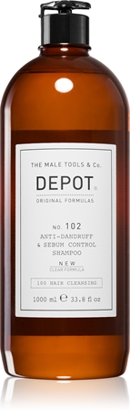 DEPOT No. 102 Anti-Dandruff & Sebum Control Shampoo shampoo riequilibrante per cuoio capelluto grasso