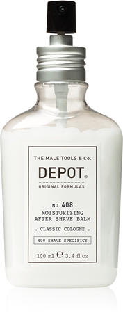DEPOT NO. 408 MOISTURIZING AFTER SHAVE BALM balzamas priemonė po skutimosi