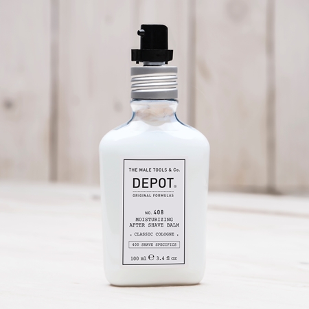 DEPOT NO. 408 MOISTURIZING AFTER SHAVE BALM balzamas priemonė po skutimosi
