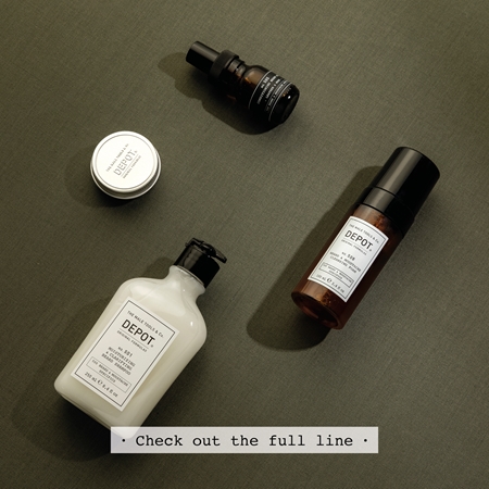 DEPOT 500 BEARD & MOUSTACHE SPECIFICS NO. 501 MOISTURIZING & CLARIFYING BEARD SHAMPOO shampoing hydratant pour la barbe