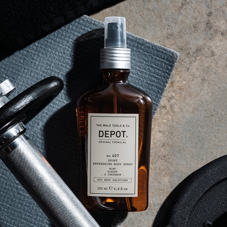 DEPOT 600 BODY SOLUTIONS NO. 607 SPORT REFRESHING BODY SPRAY odświeżający spray do ciała dla mężczyzn