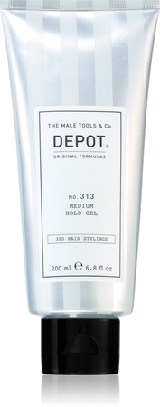 DEPOT 300 HAIR STYLING NO. 313 MEDIUM HOLD GEL gel na vlasy pro fixaci a tvar