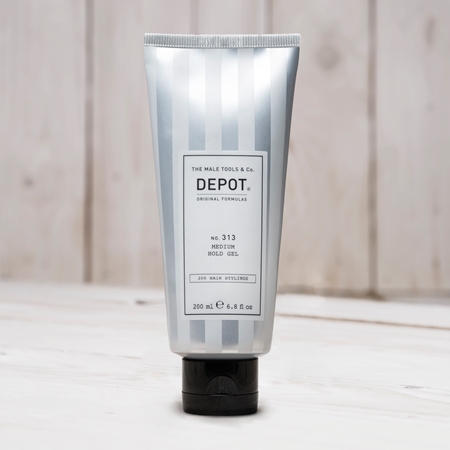 DEPOT 300 HAIR STYLING NO. 313 MEDIUM HOLD GEL gel per capelli per fissare e modellare
