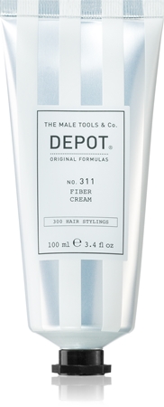 DEPOT No. 311 Fiber Cream stylingový krém se středním zpevněním a přirozenými odlesky