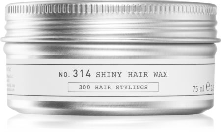 Depot No. 314 Shiny Hair Wax cire pour cheveux pour une fixation naturelle