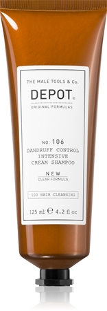 DEPOT 100 HAIR CLEANSING NO. 106 DANDRUF CONTROL INTENSIVE CREAM SHAMPOO champô anti-caspa