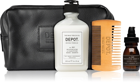 DEPOT COSMETICS SETS Specific Beard Treatment Set coffret cadeau pour homme