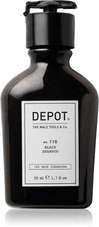 DEPOT No. 110 Black Shampoo shampoo messinkisiä sävyjä neutralisoiva