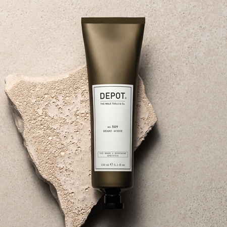 DEPOT 500 BEARD & MOUSTACHE SPECIFICS NO. 509 BEARD SCRUB Peeling til skæg
