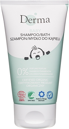 Derma Baby shampoing et gel de douche 2 en 1 pour bébé